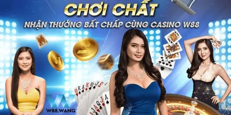 Casino W88 1 Giới thiệu sảnh Casino W88